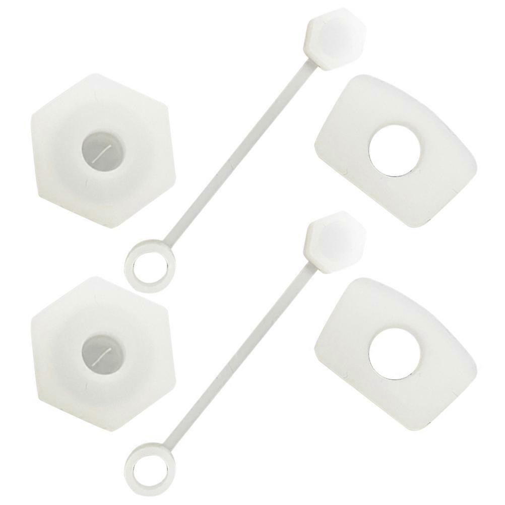 2 Set Silicone Spill Proof Stopper Tumbler Leakproof Straws Topper Cover Caps Bottle Stopper