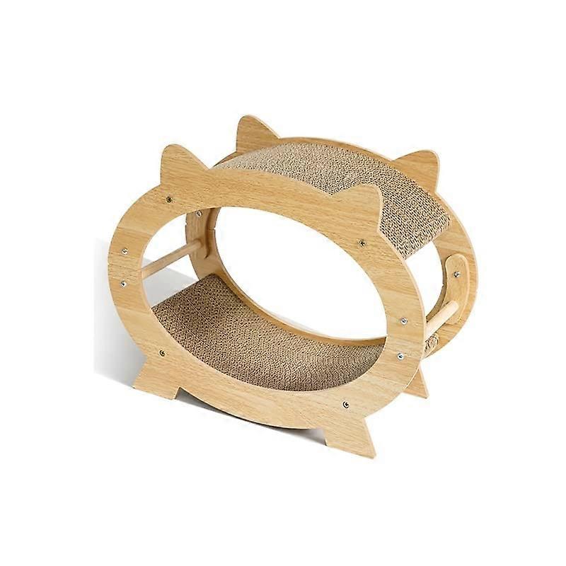 Cat scratching board for cats, vertical corrugated cardboard TVresistant durable cat claw grinding board, large cat litter scratching mat