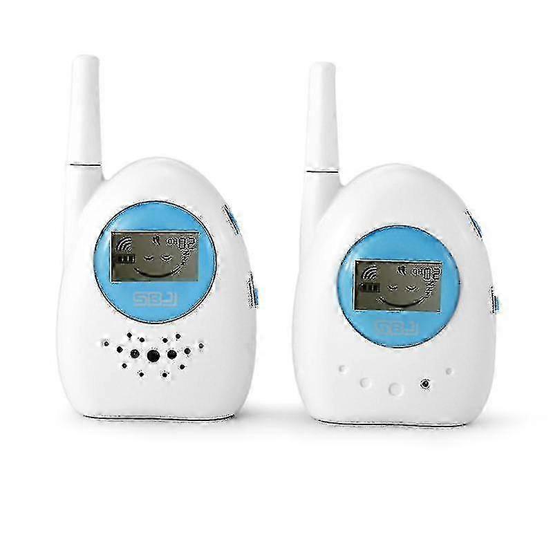 Wireless Audio Baby Monitor One-way Communication Max. 100m Transmission Range Crying Activated With Indicator Lights Battery Powered