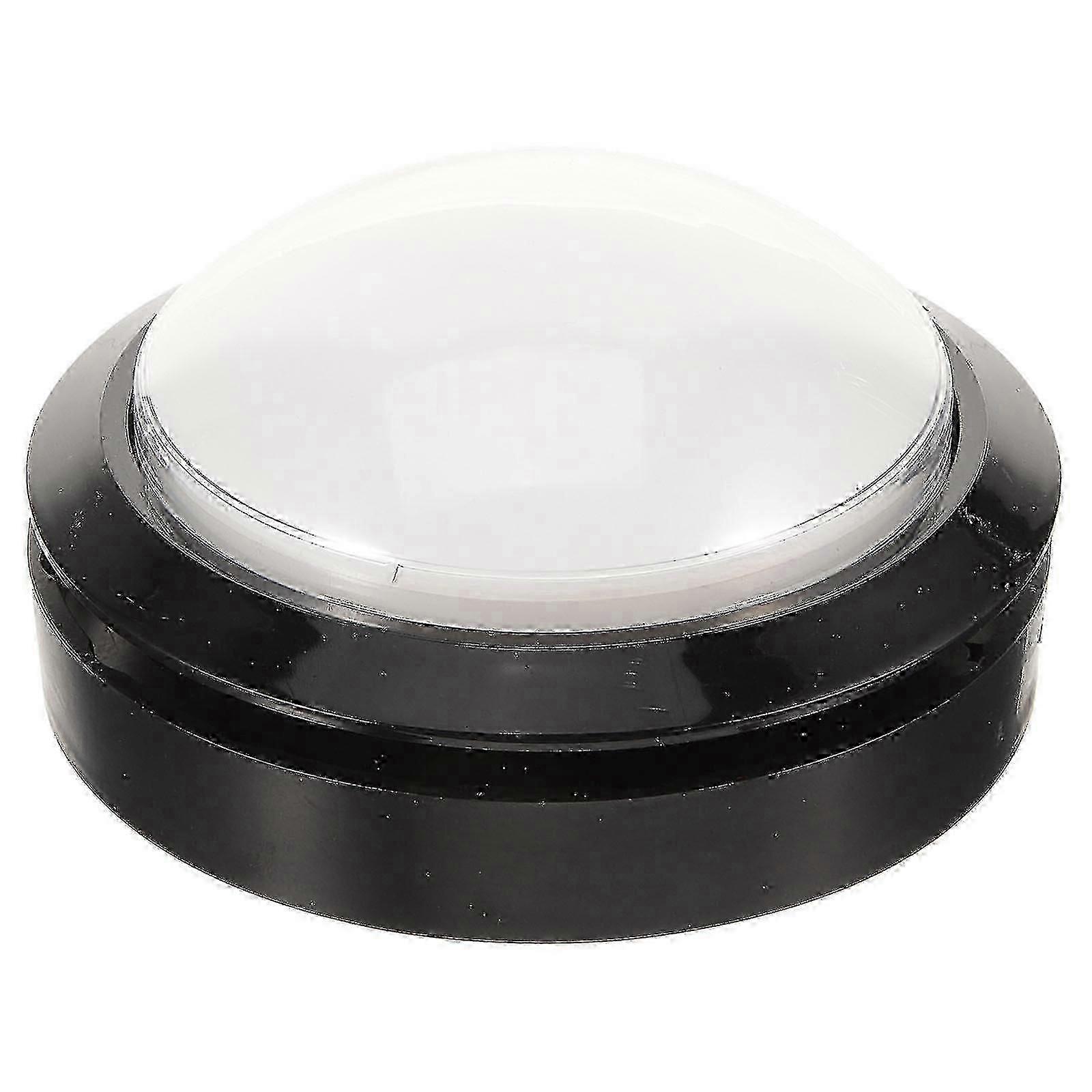 Talking Clock for Blind People - White 10x10cm Practical Button Clock Mechanism