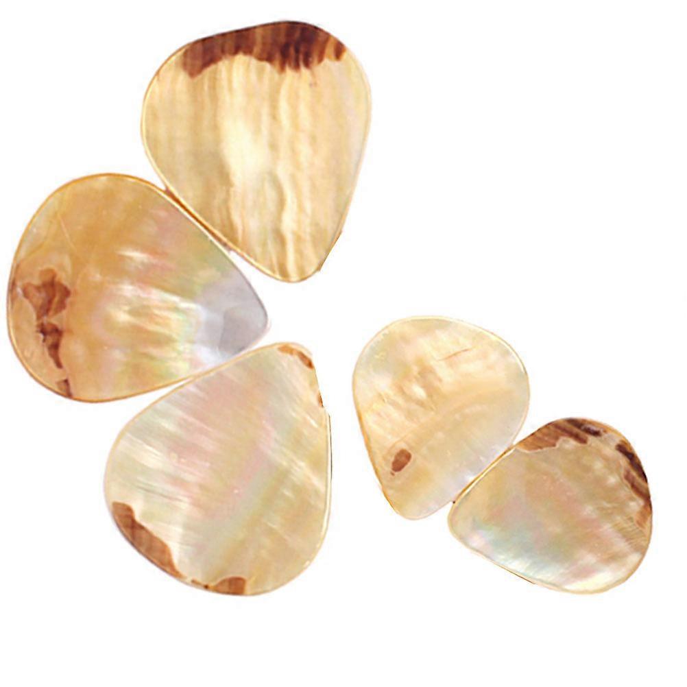 Acoustic Picks Smooth Plectrum for Guitar Accessories 5 Pieces Set