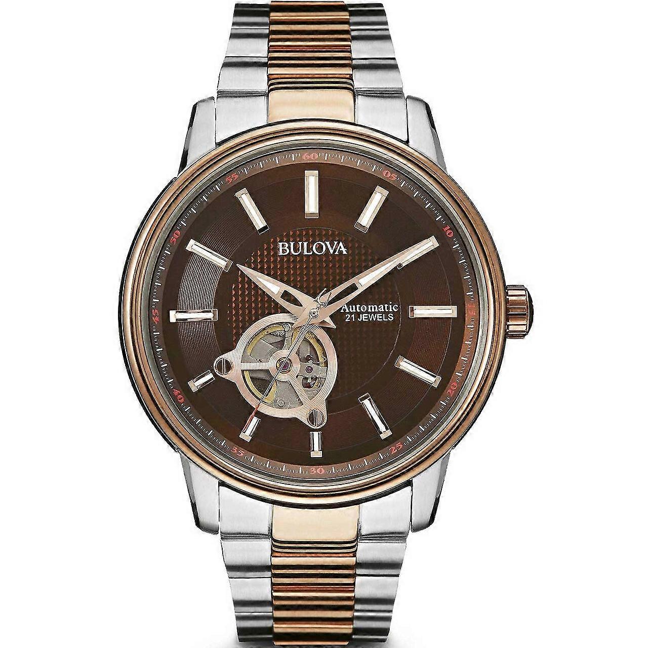 Mens Watch Bulova 98A140, Automatic, 45mm, 3ATM