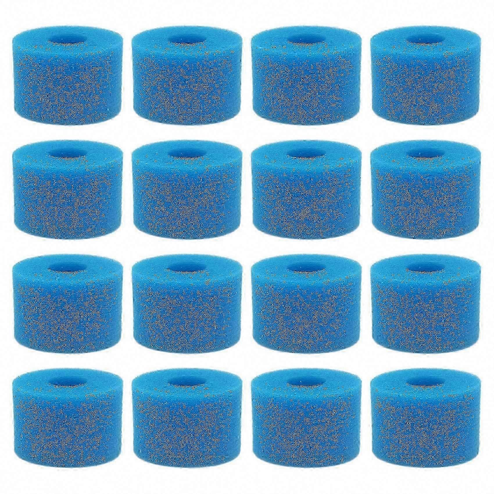16 Stck wiederverwendbare waschbare Schaum-Whirlpool-Filterpatrone Typ S1 fr Pure Spa