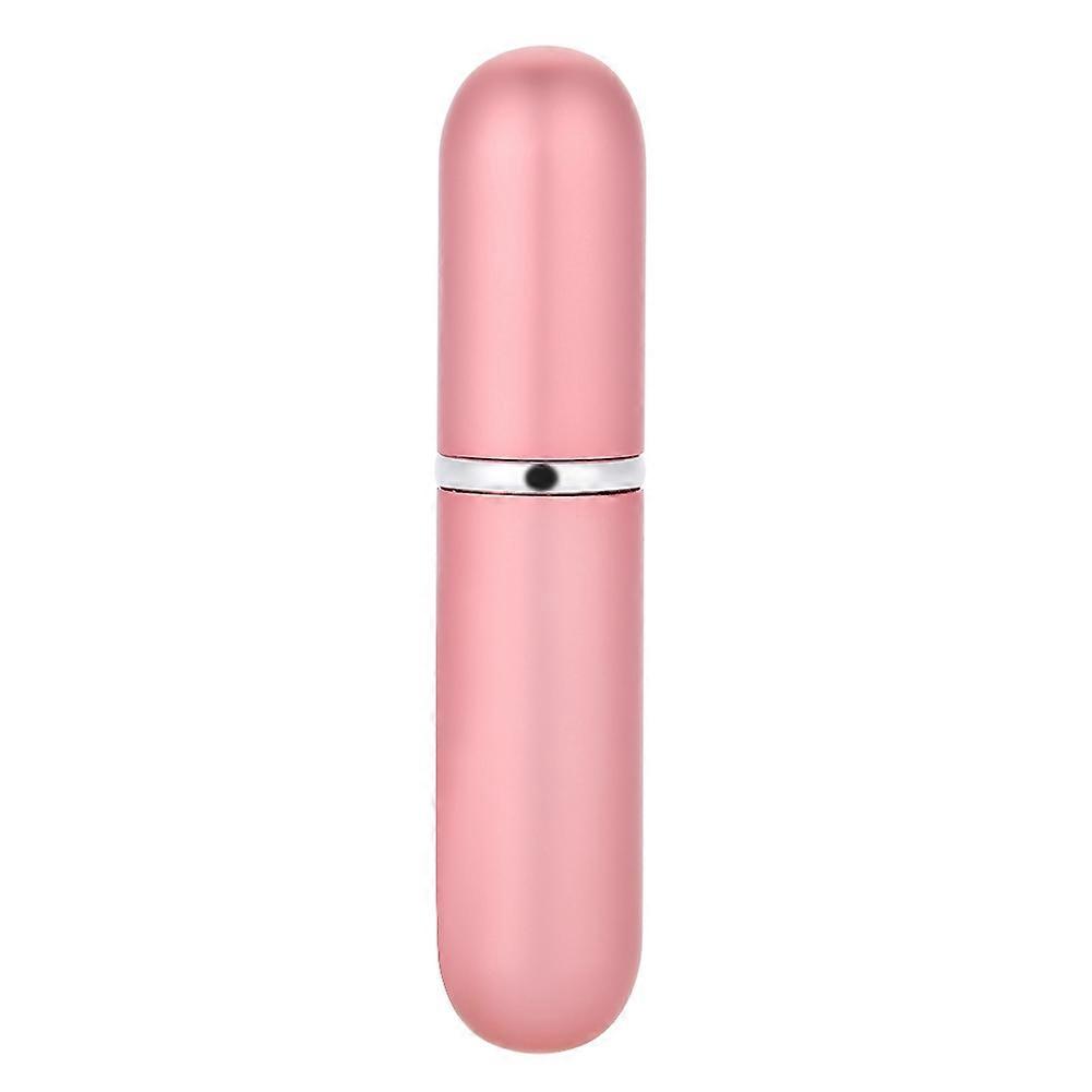 Portable Mini Refillable Perfume Bottle Pump Empty Containers Spray Atomizer Bottle Matte Pink