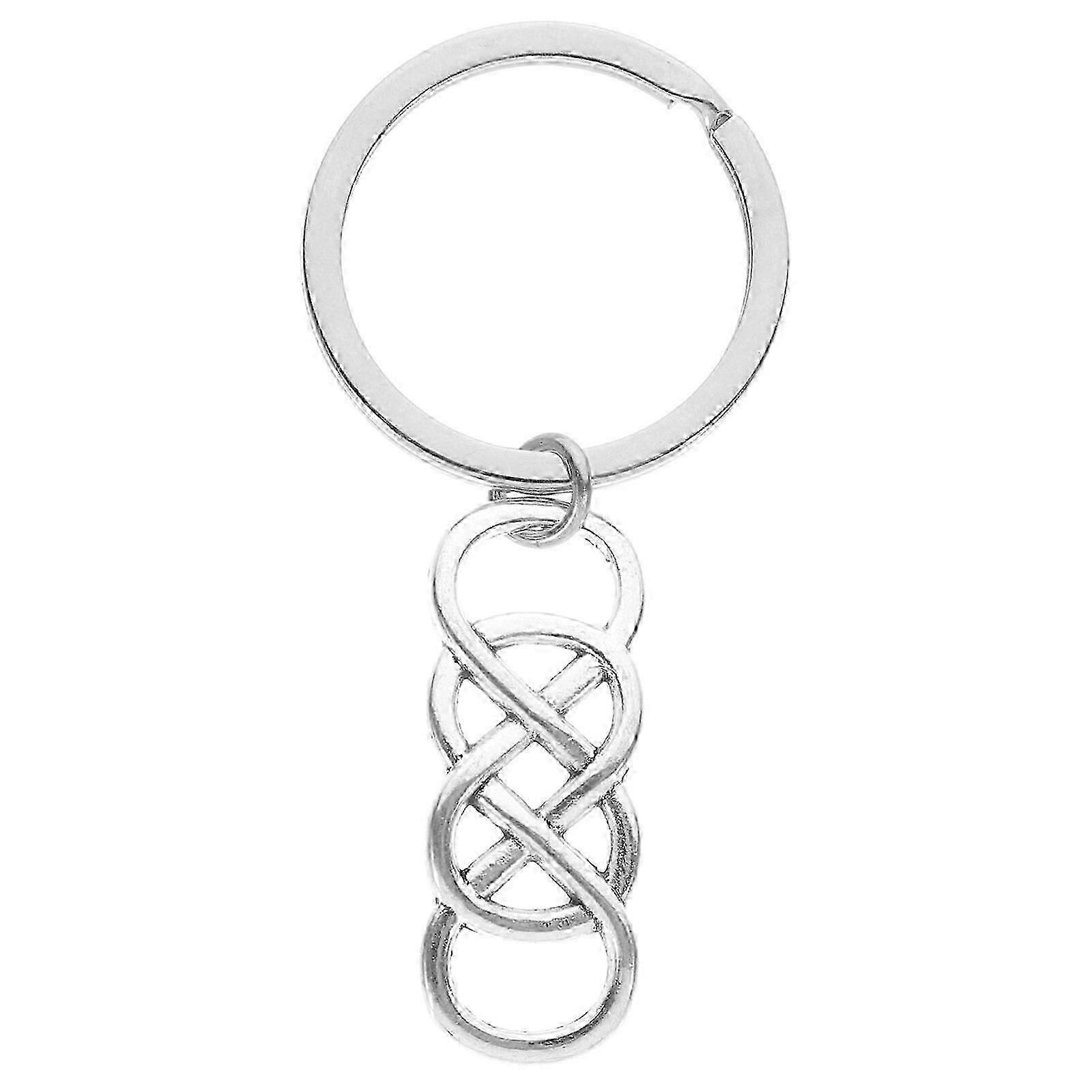Key Chain Infinite Symbol Keychain Decorative Key Ring Pendant Bag Accessory