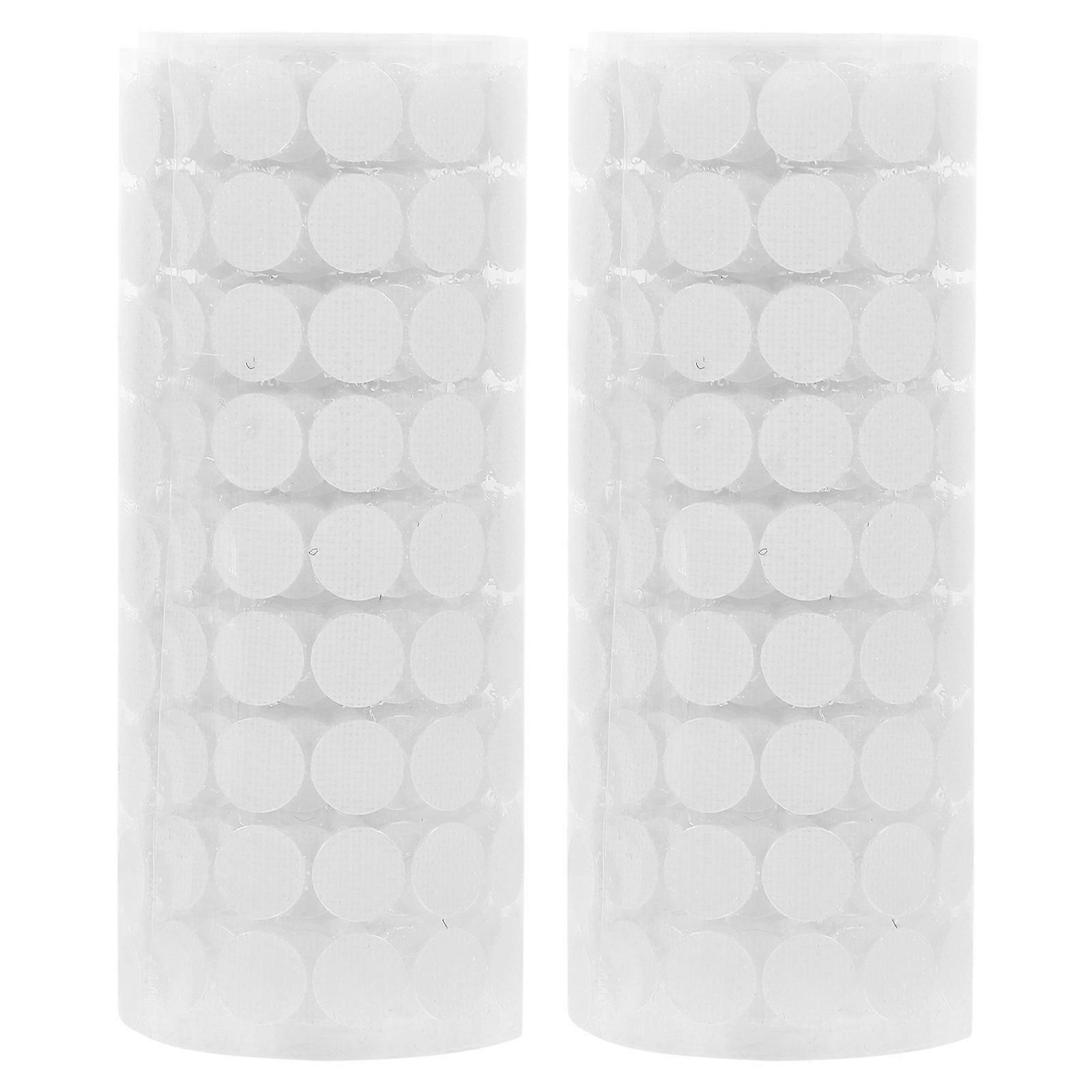 Double-Sided Self-Adhesive Dot Sticker Suitable For Crafts General Users 0.39X0.39X0.04in Simple Design 2 Rolls