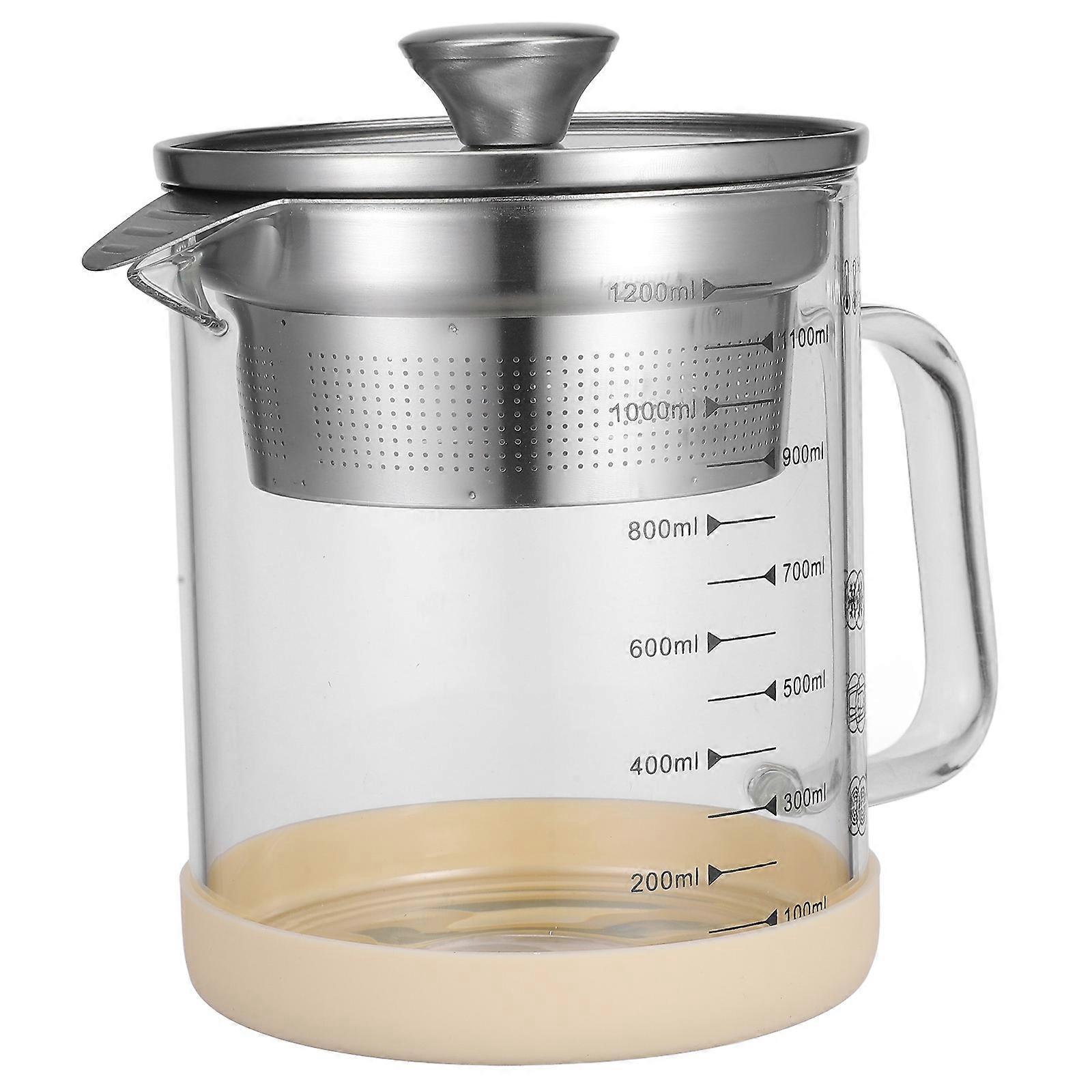 Cooking Strainer For Fried Food Enthusiasts 6.7X6.7X4.8IN Oil Filtering Tool With Silicone Base 1Pcs