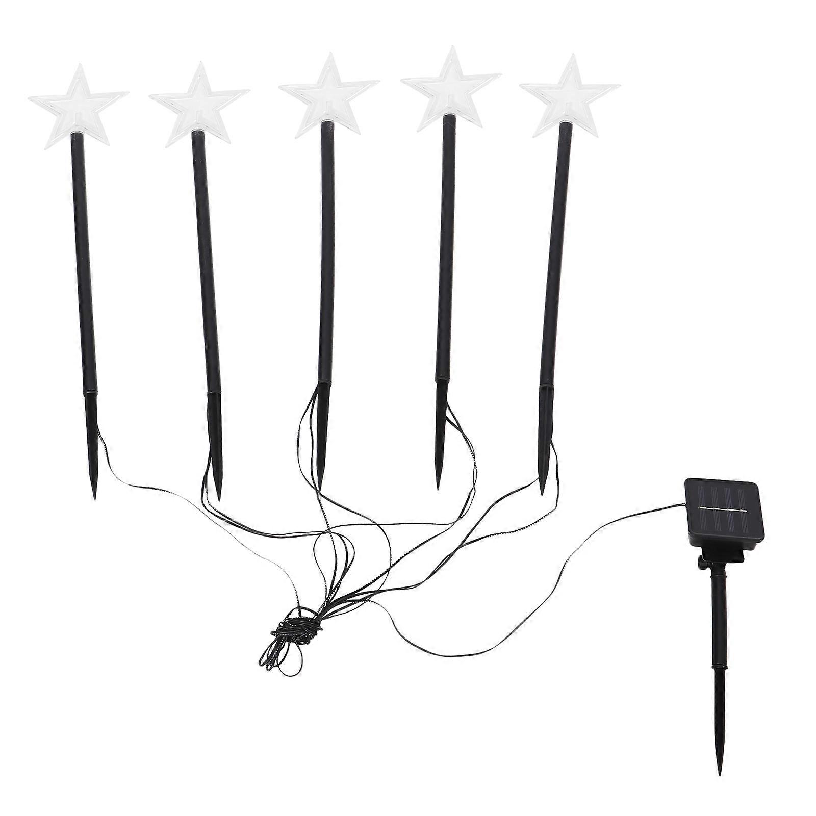 Solar Powered Outdoor String Lights For Decorative Lawn Use 1 Set Durable And Waterproof
