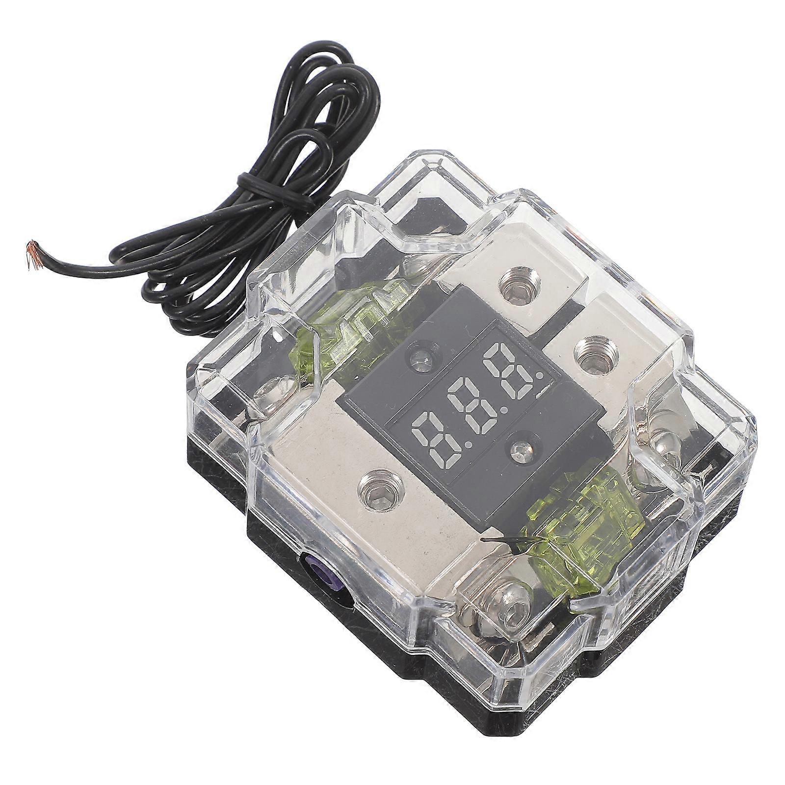 Versatile Multi Fuse Holder Designed For General Users Featuring Simple Installation For Car Audio Systems With Reliable Durability 1Set