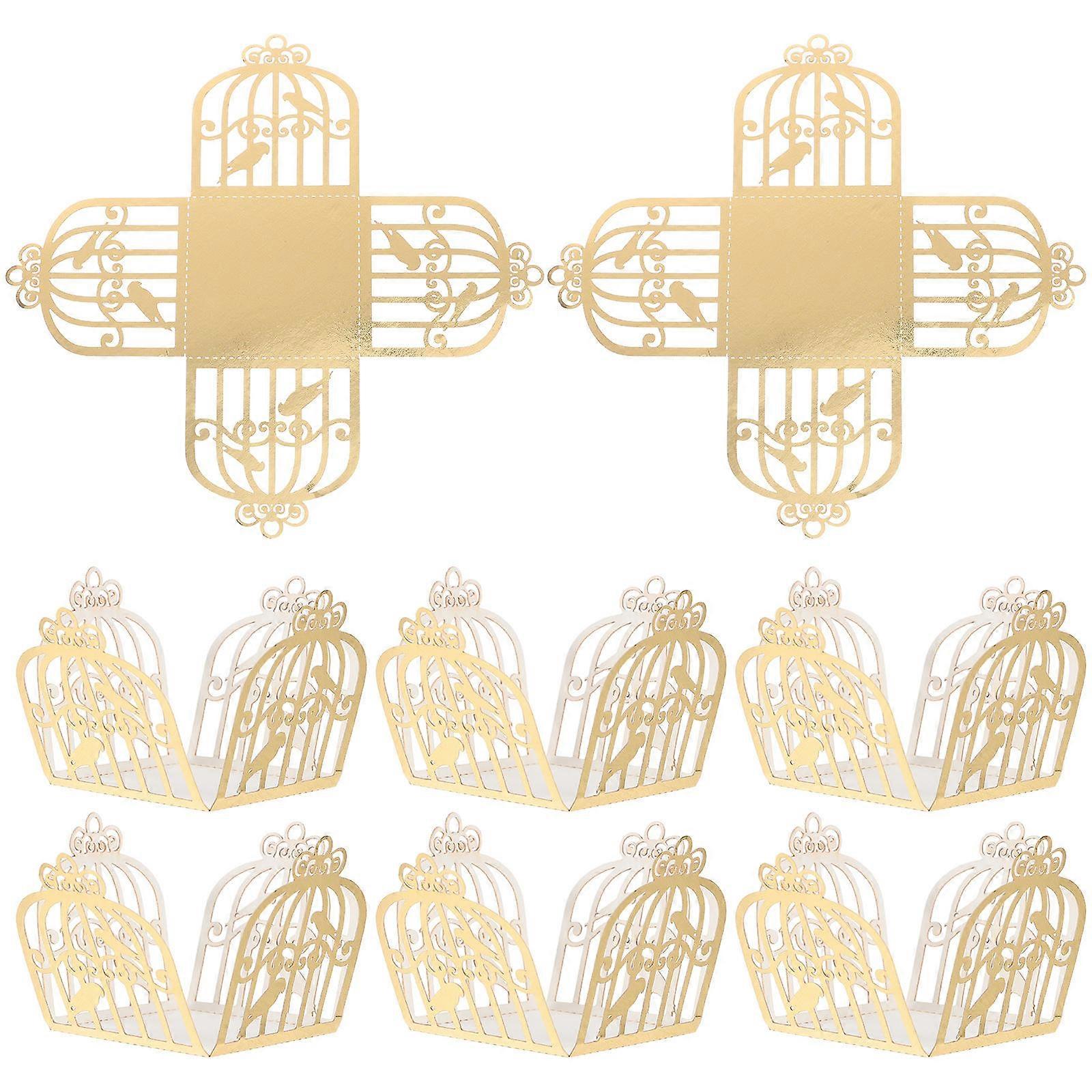 Chocolate Paper Tray Chocolate Cups for Home Use 50Pcs Golden Muffin Wrappers