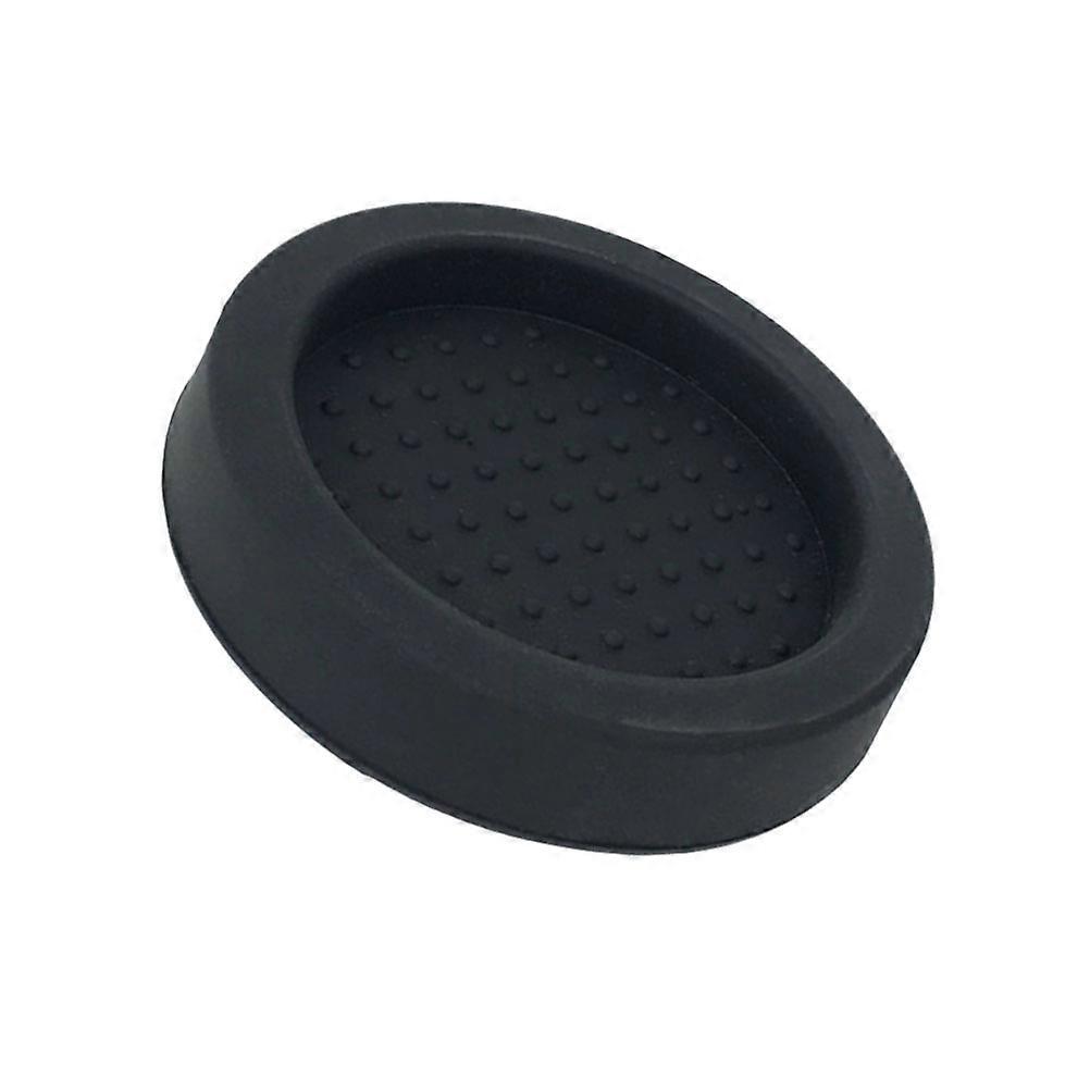 Coffee Machine Tamper Pad Practical Powder of Silicone for Home Use Black Highly Flexible