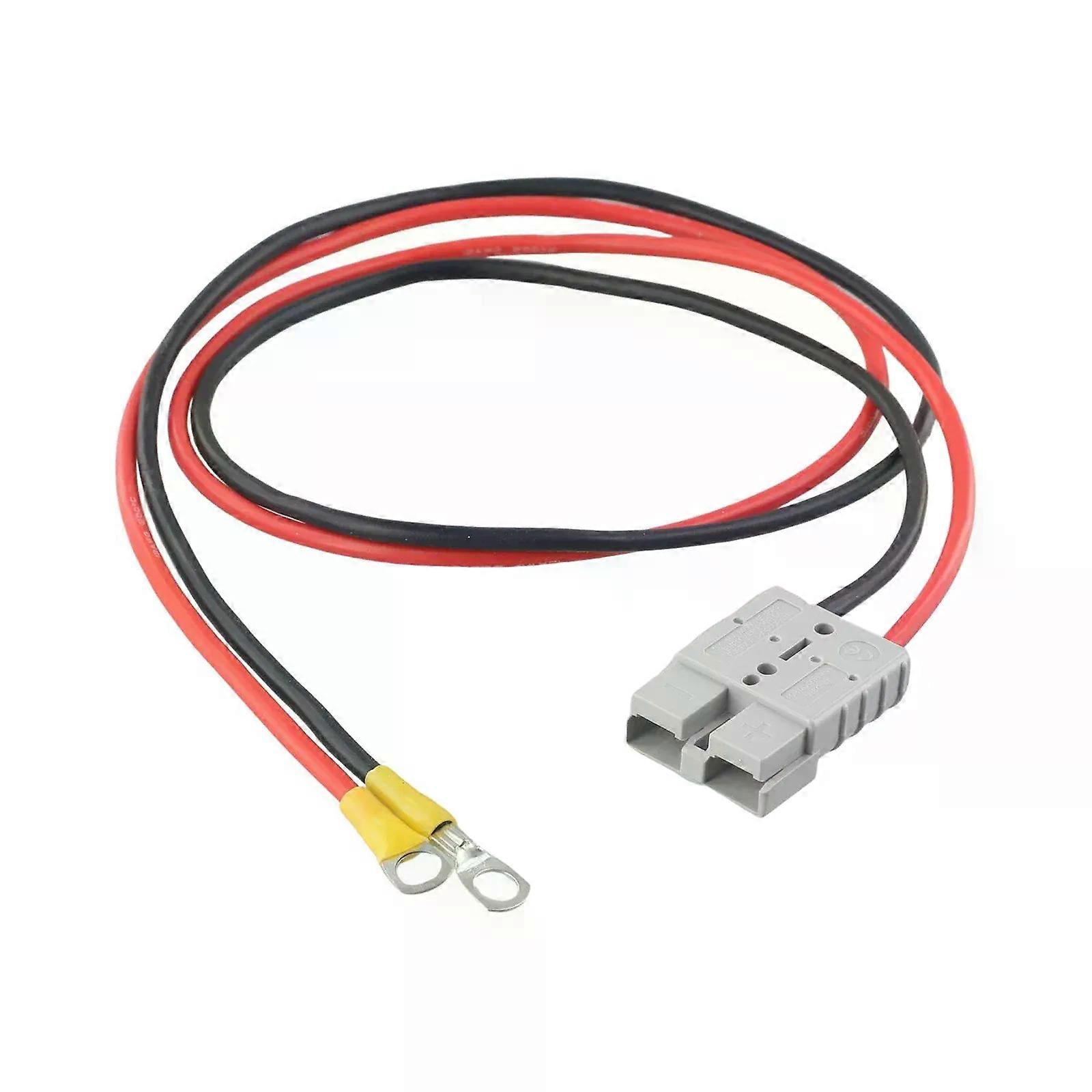 50A Connector For Anderson Plug To Lug M8 Terminal Battery Charging Connector Cable Electron Beam Cross Linking Agent