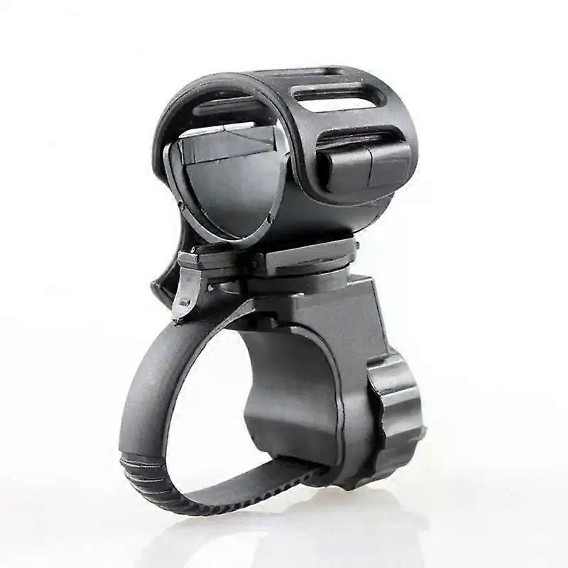 360 Degree Rotation Handlebar Light Bracket Flashlight Lamp Holder Light Quick Release Mount Accessories