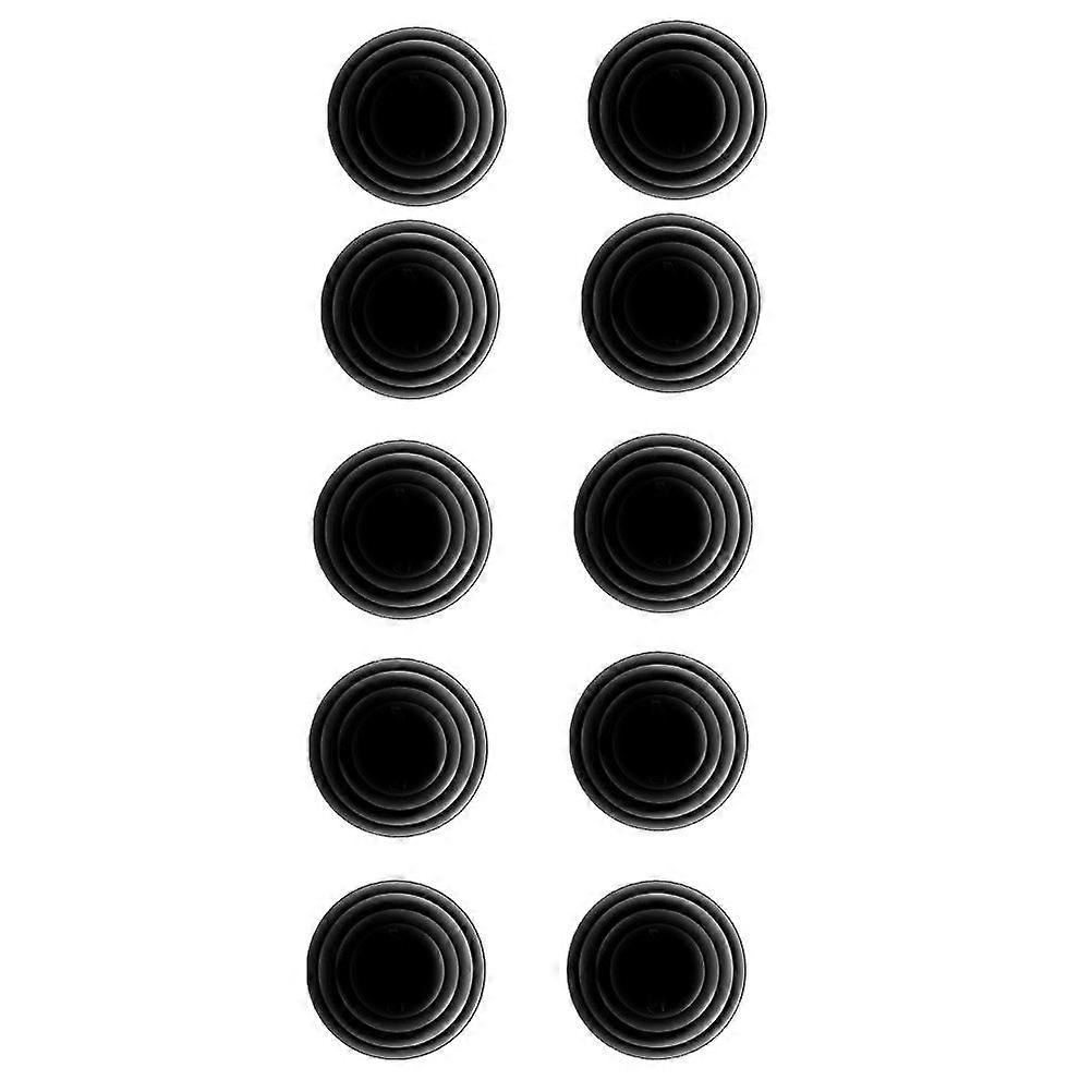 12pcs Anti-collision Pads Car Door Collision Protectors Muffler Stickers