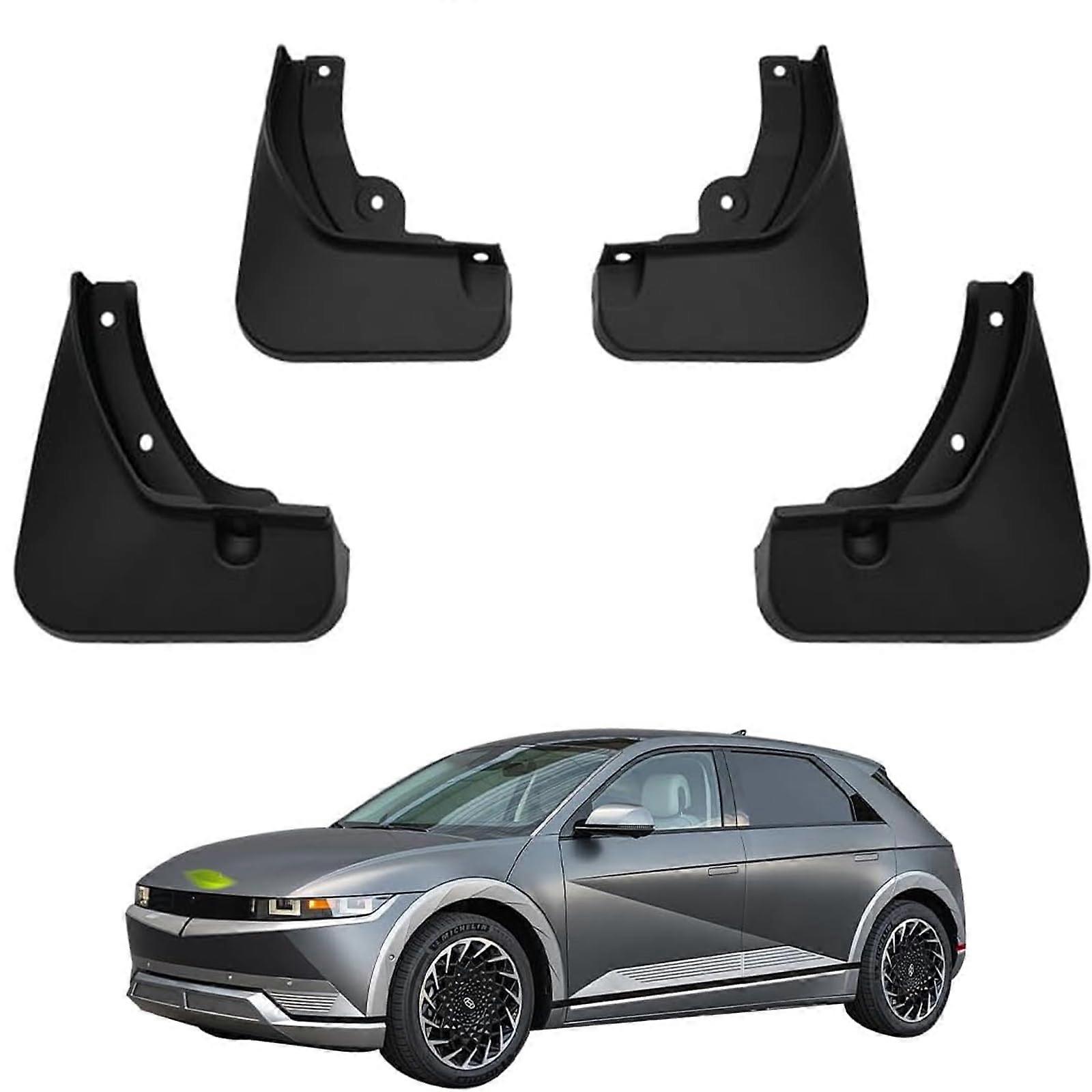 Mud Flap Set for Hyundai Ioniq 5 2020-2024, All-Weather Splash Guards for Front and Rear Wheel Arch Protection