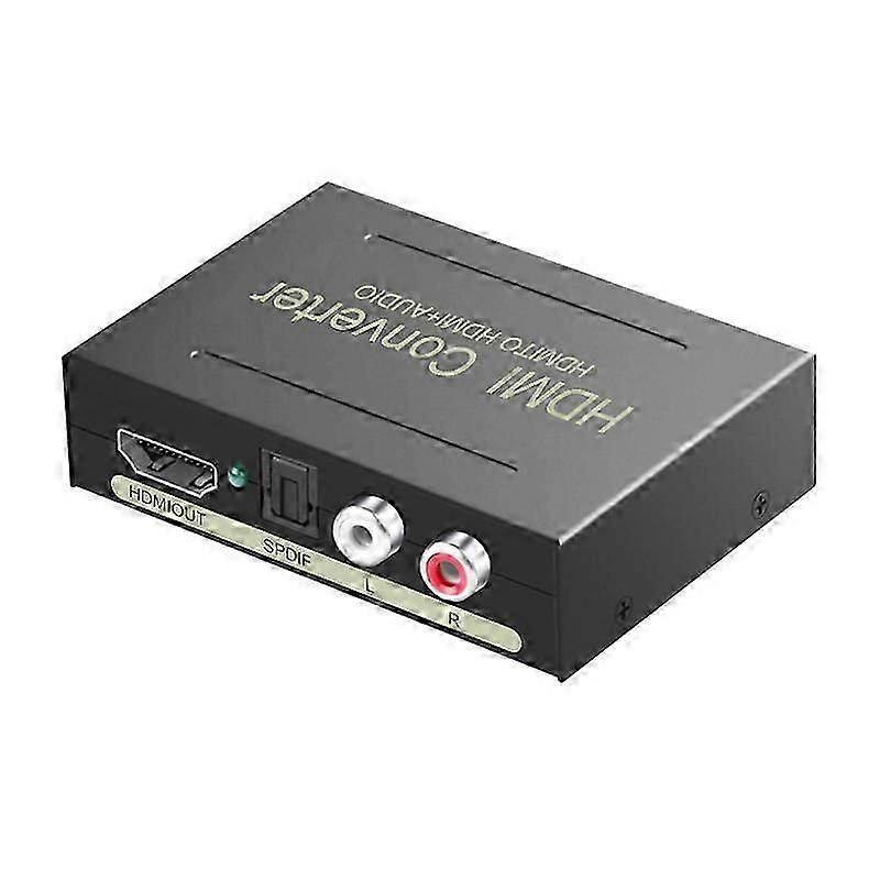 HDMI To Optical HD 4K Audio Splitter-Good
