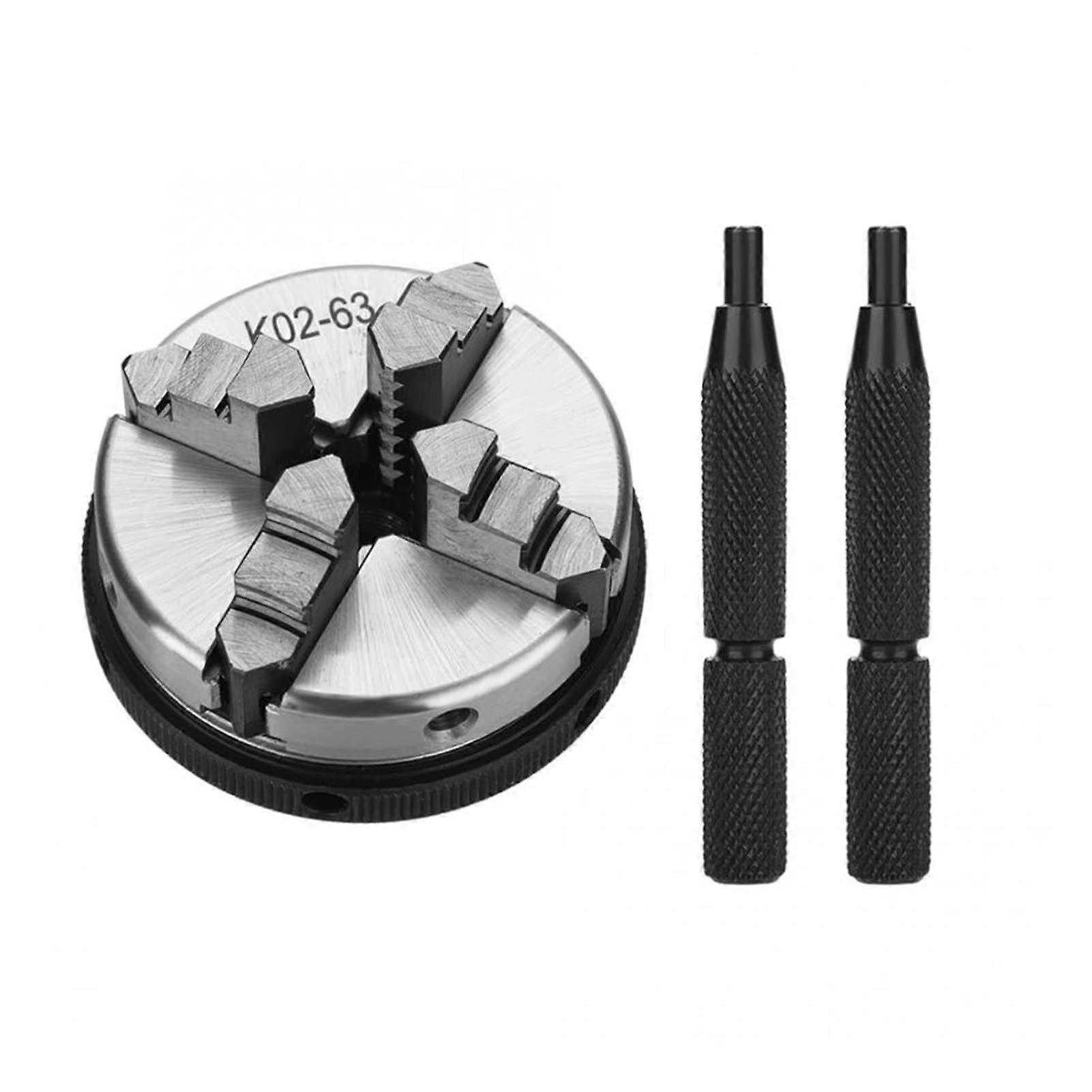 4Jaw Metal Lathe Chuck K0263/M14 SelfCentering Lathe Chuck for Woodworking Chuck Lathe Parts drill chuck
