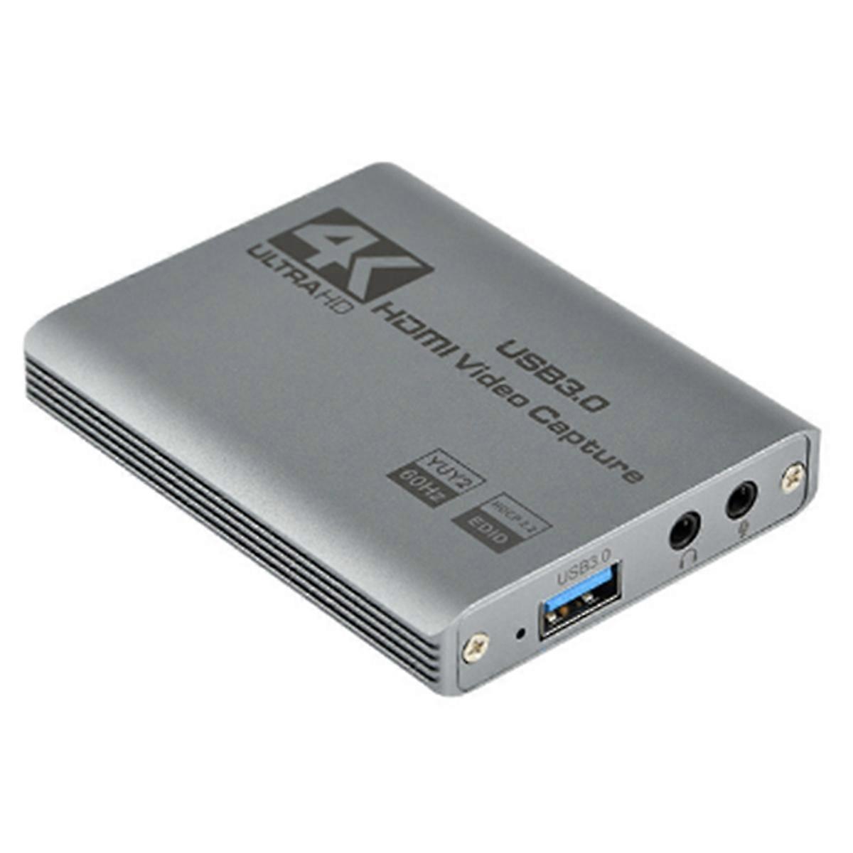 4K Video Card USB to HDTV Video Grabbers Recorder for Game Camcorder