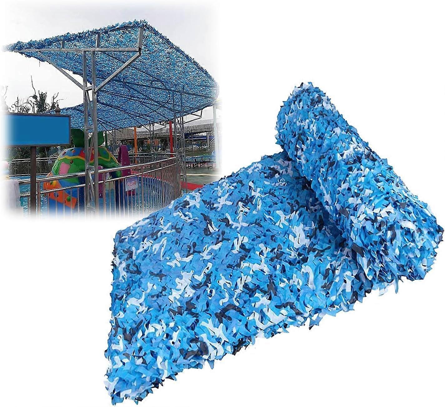Army Camo Net Camouflage Netting Bulk Roll Lightweight For Hunting Decoration Theme Party Camping 1.5x2.5m (4.9x8.2ft)