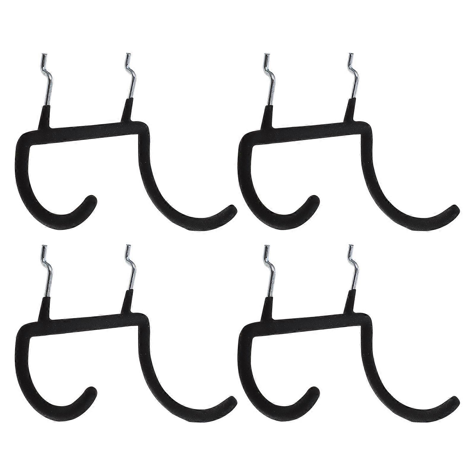 Heavy Duty Pegboard Hooks Set of 4 Versatile Tool Organizer for Garage, Workbench & Kitchen