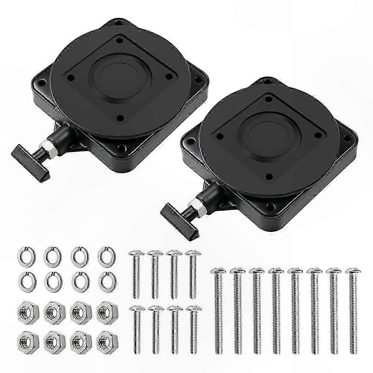 2-Pack 2207003 Compact Swivel Base for Downrigger Mounting