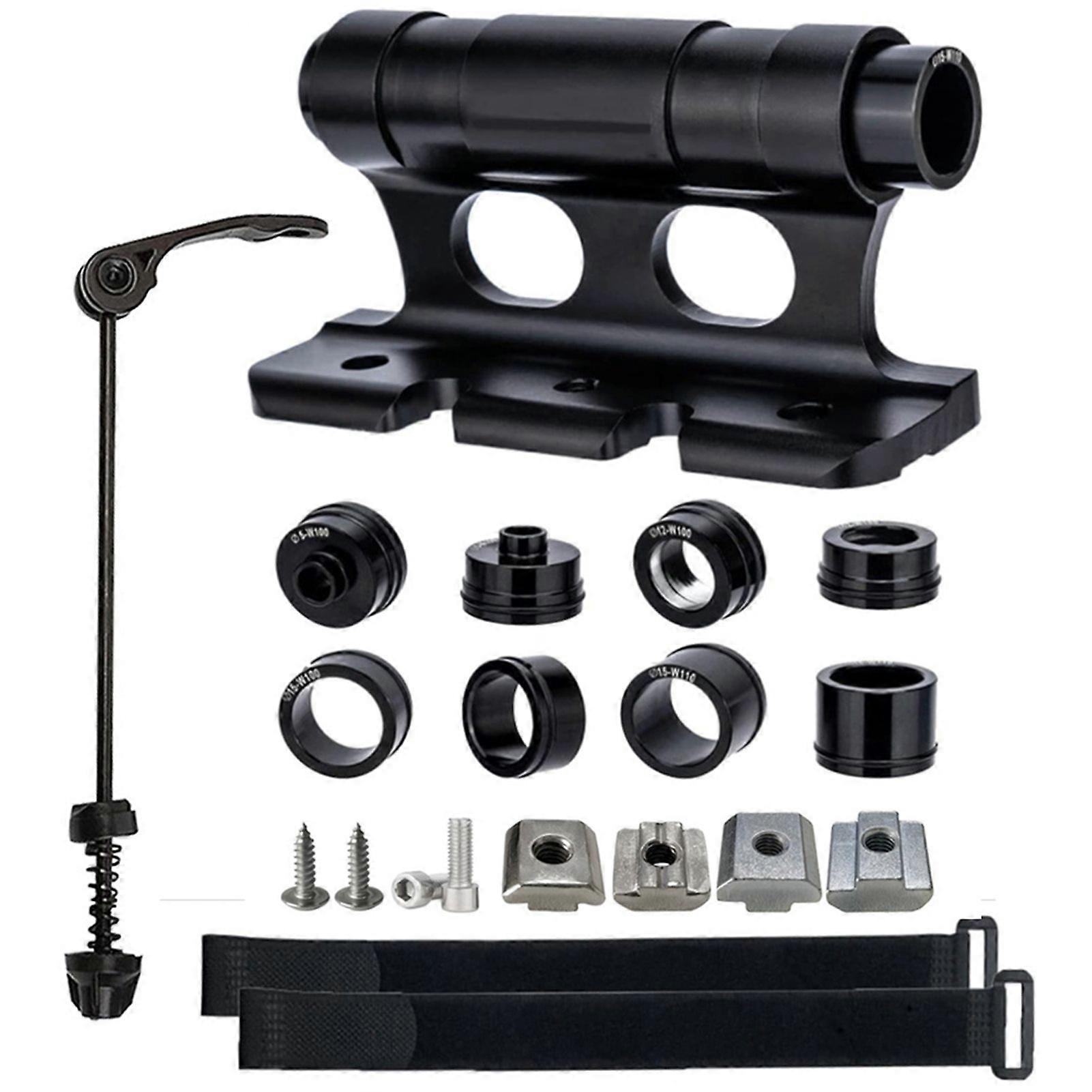 Bicycle Front Fork Mount Bracket Car Roof Bike Fixing Rack Quick Release CarTop Bicycle Front Fork Install Holder with Slider