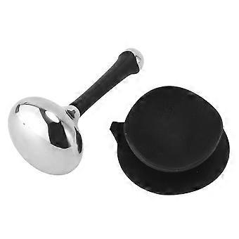 Facial Beauty Ice Stick 304 Edelstahl Massage Cold Hot Facial Roller für die Hautpflege Auge Schwarz