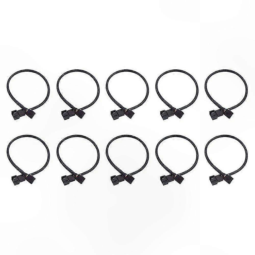 10-Pack CPU Fan Extension Cables for Motherboard Connectivity