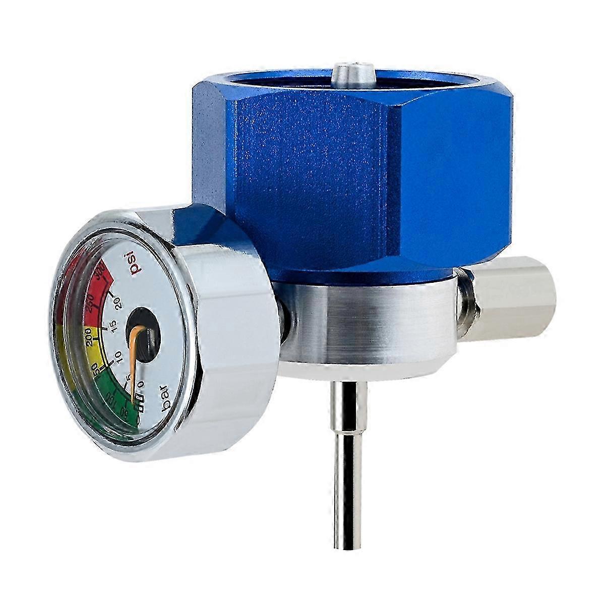 Propane Filling Adapter for Green Gas with Pressure Gauges