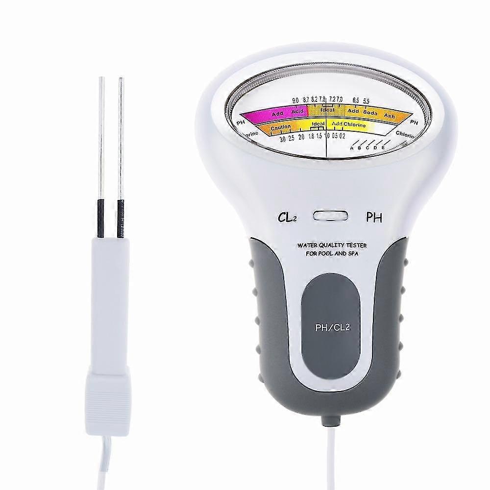 Handheld liquid level meter PH digital water quality tester with probe