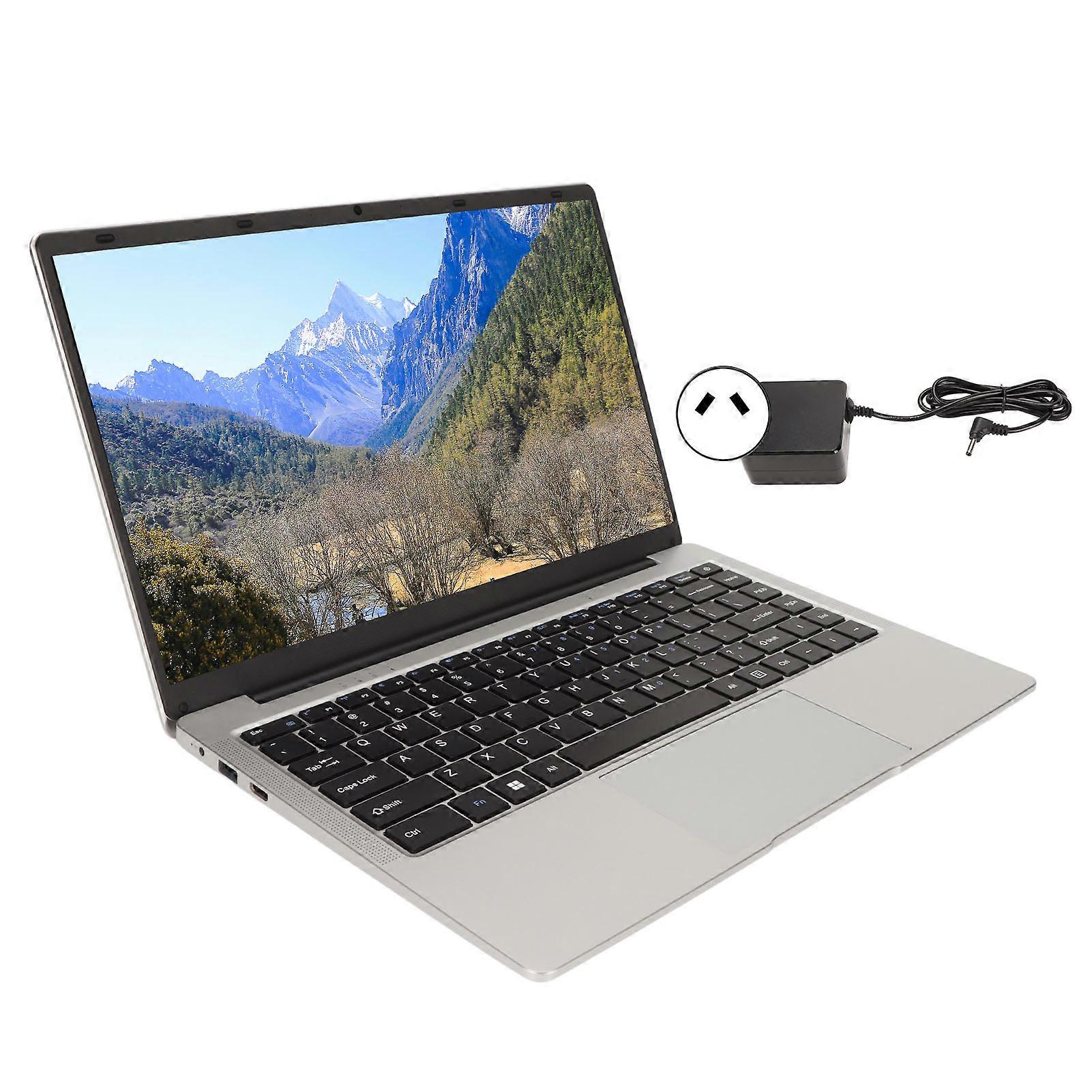 14 Inch Laptop Intel J4105 CPU Windows 10 1920x1080 HD Silver Notebook Computer