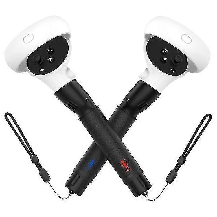 1 Pair Compatible For Meta Quest 2 VR Extension Grips VR Game Controllers Handle 2025