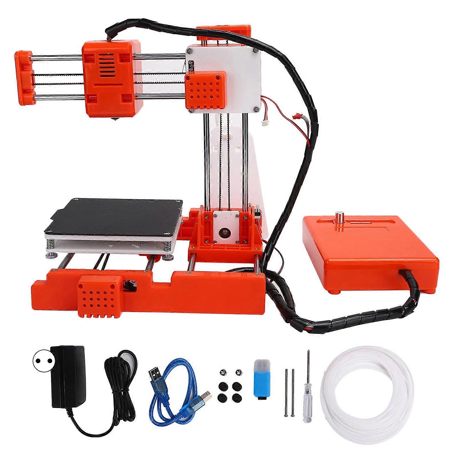 3D Printer Mini Desktop DIY Toy Kit - Easy Operation, High Accuracy, Perfect for Students