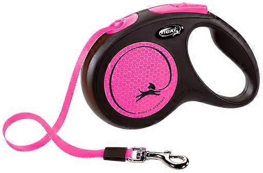 Flexi Correa New Neon Cinta Rosa para Perros