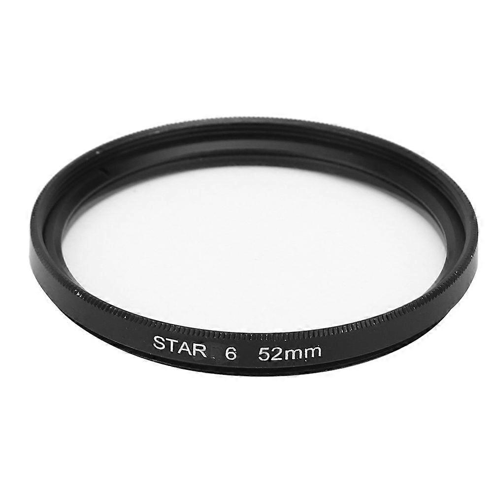 Junestar 52mm Star Lens Filter for Canon/Nikon/Sony/Pentax/Olympus/Fujifilm Camera Lenses