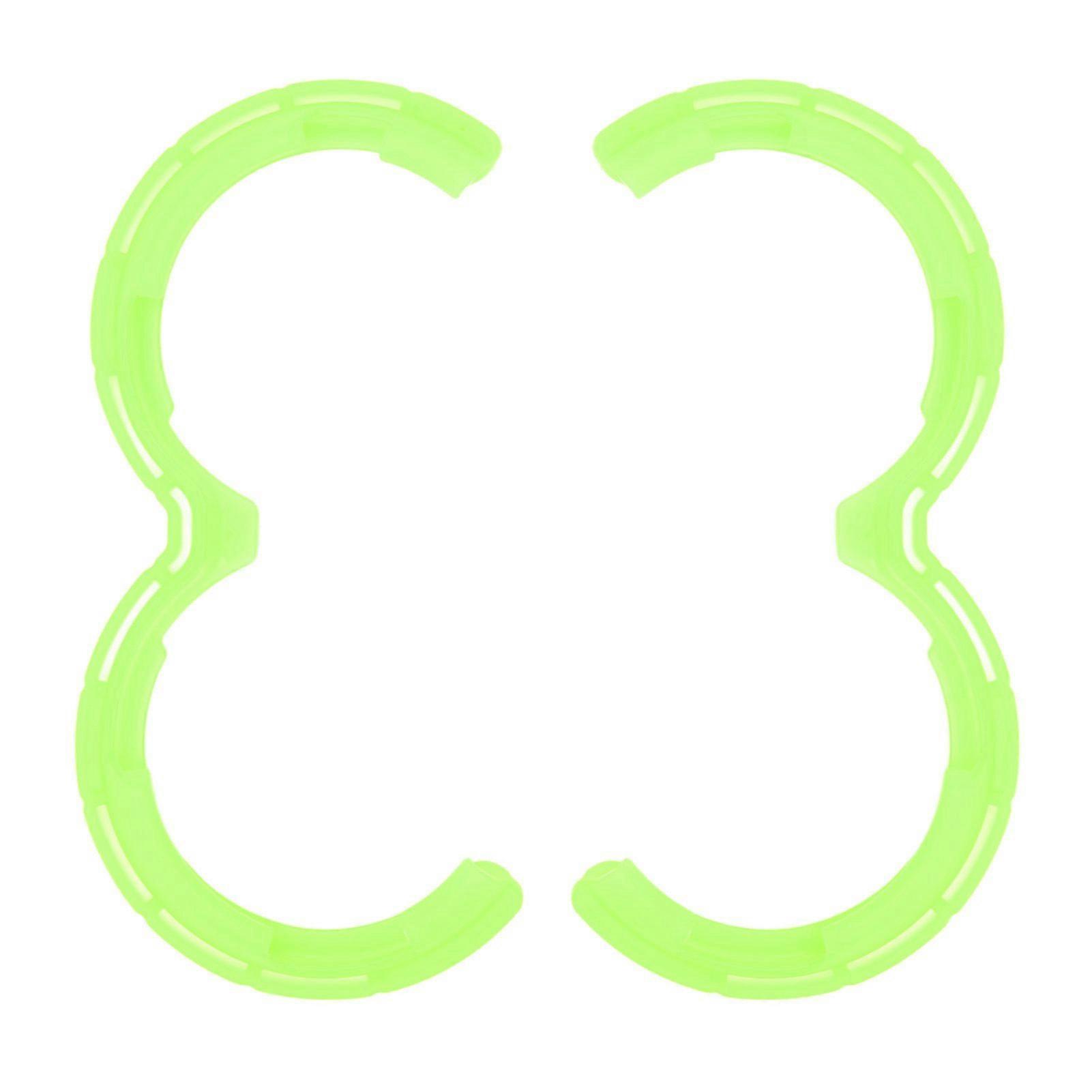 2pcs Propeller Guard Protector for Avata 2 Shockproof Impact Absorption TPU Props Bumpers Ring Anti Collision Protective Cover Green