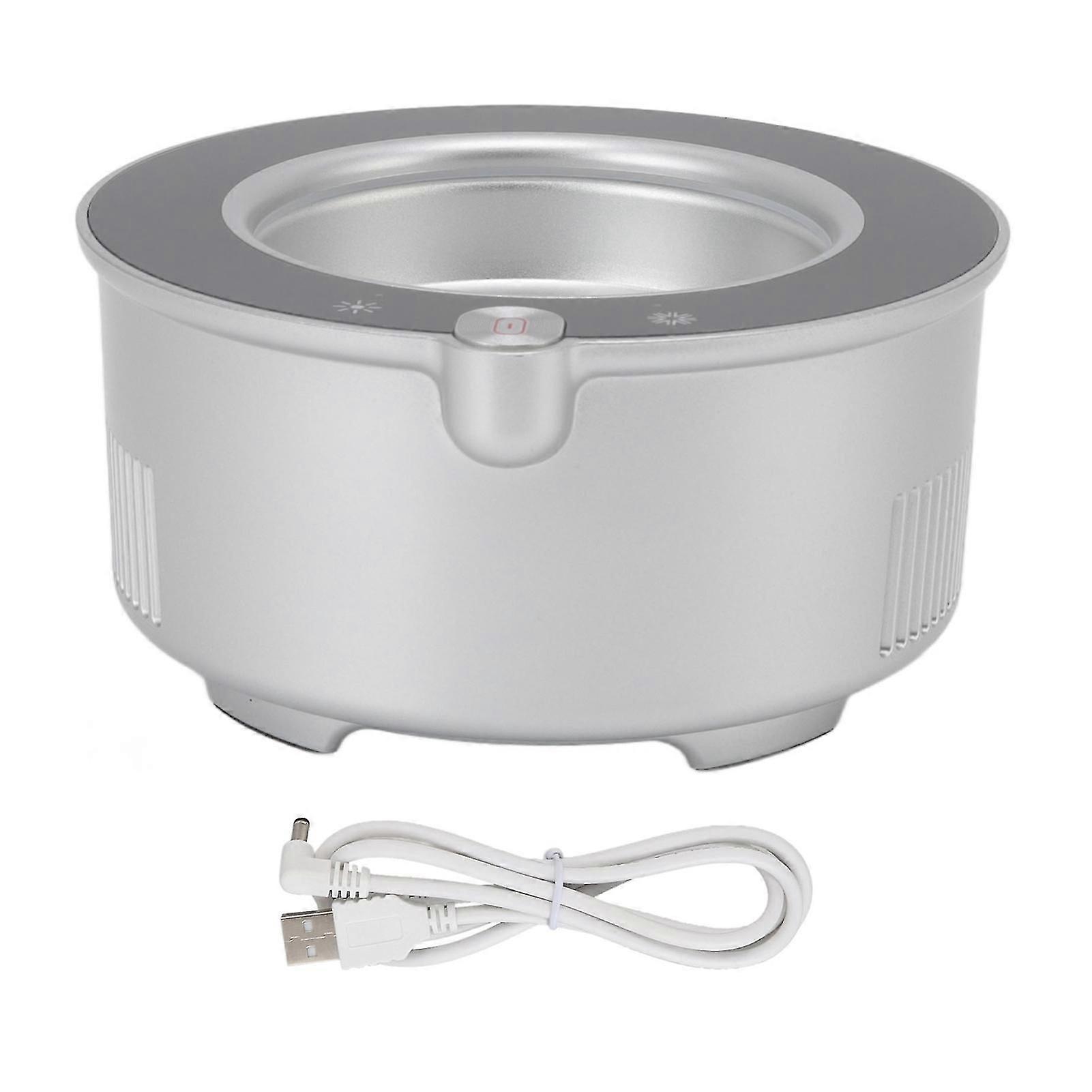 Smart USB-Powered Cup Coaster for Cooling and Heating, Dual-Use Mat for Home Beverages 11-68C