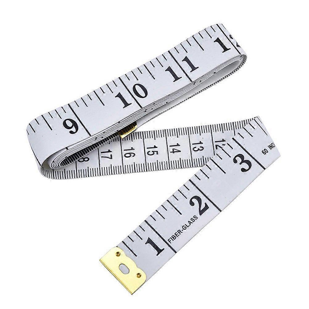 Tailor Clothing Tape Sewing Ruler for Irregular Pieces White Stain Resistant 12Set