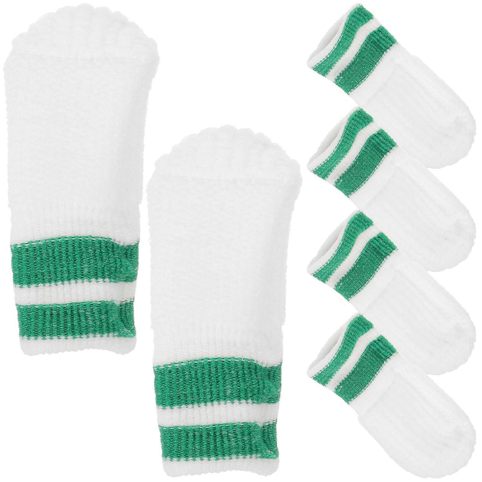 Dog Finger Toothbrush for Teeth Clean 6Pcs Nylon Finger Toothbrush for Dogs