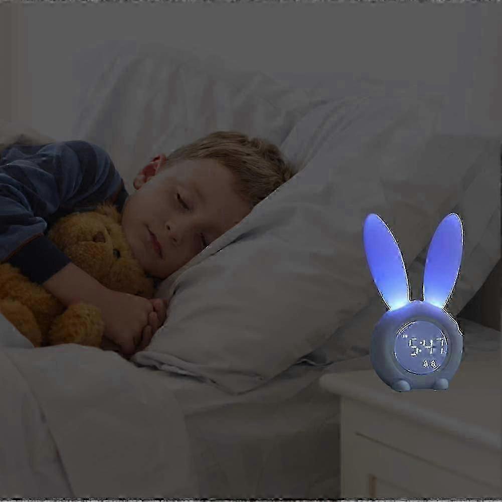 Réveil pour enfants pour enfants, réveils pour enfants pour chambre de filles, veilleuse pour enfants, contrôle tactile - Pi