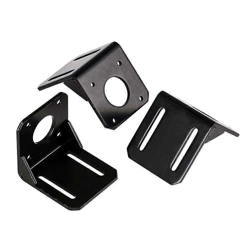 Stepper Motor Bracket Steel L Shaped Mount for 17 3Pack with Tools