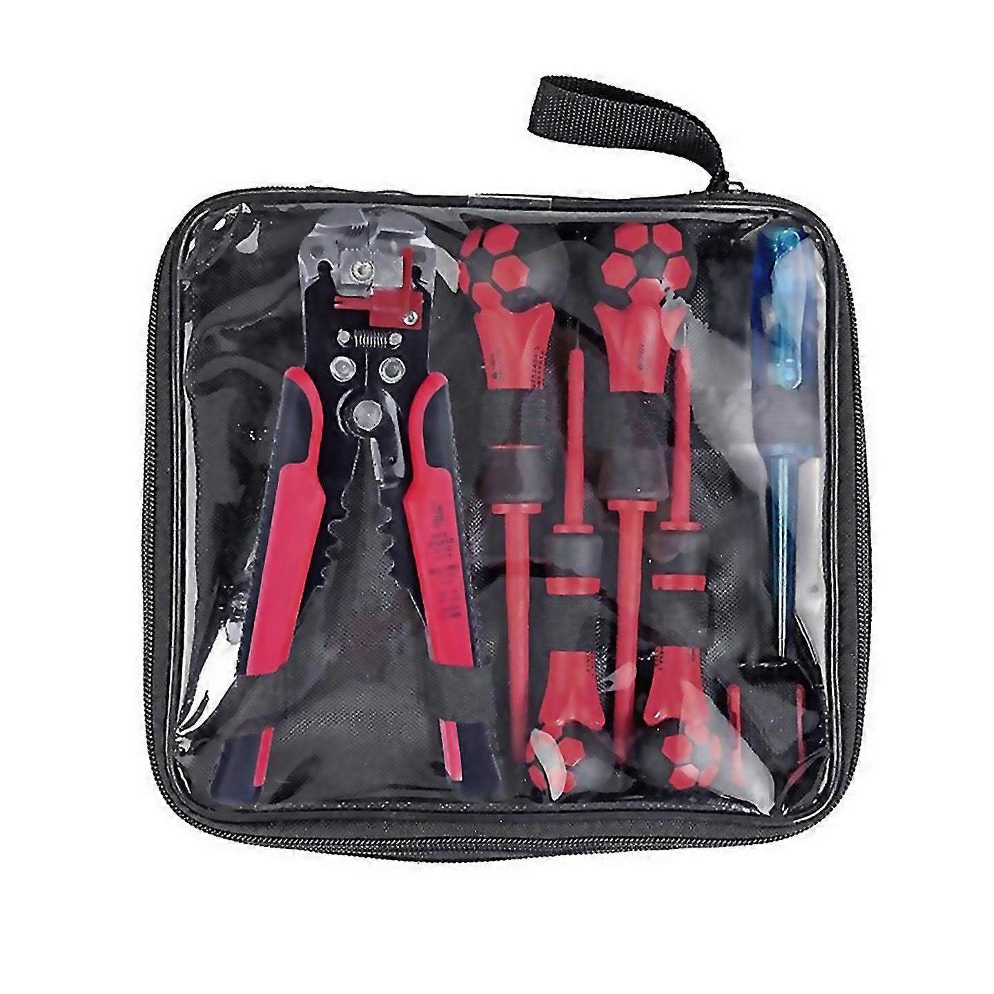 For 7pcs Electrician Wire Stripper Screwdriver Combination Set Household