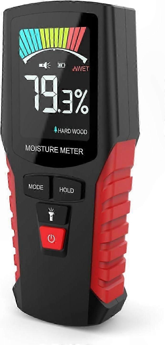 Water Leak Detector, Digital Moisture Meter With Visual Moisture Content Alerts, Easy-to-use On-screen Display, Hidden Leaks Detection, Suitable For