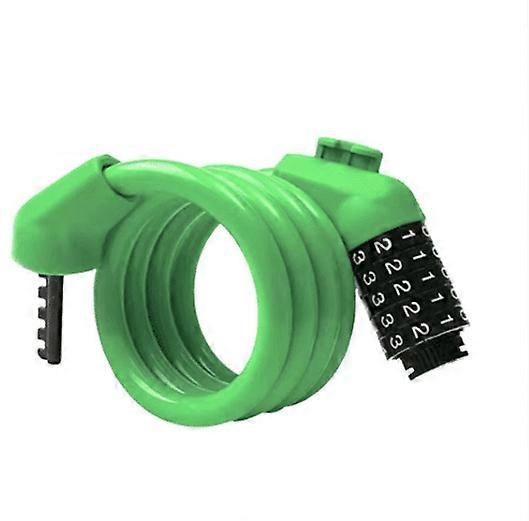 Bike Lock With Combo 4ft Bike Lock Security 5 Position Resettable Cable Lock