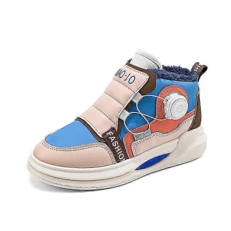 Kids Sneakers Rotary Button Running Shoes Fashion Boys Girls Sport Shoes 2Lmk011 2025