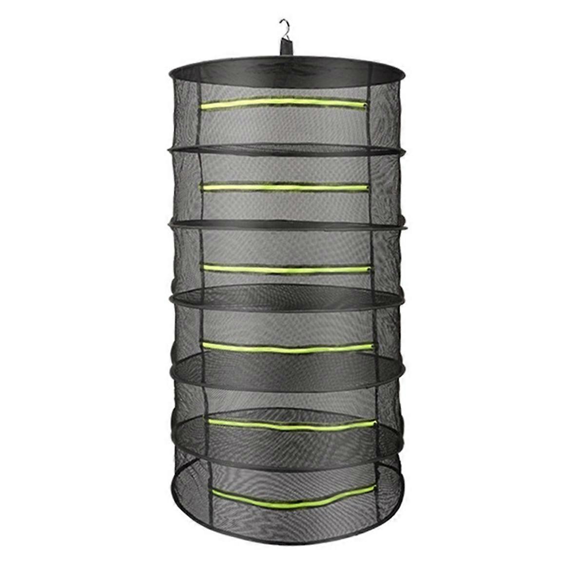 Folding Dry Rack Vegetable Dryer Drying Net for Fish Hanging Basket with Mesh Flowers Buds Plants Or