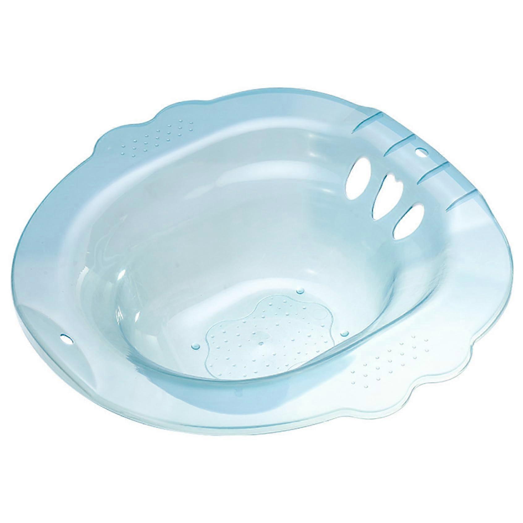 Sitz Bath Universal For Toilet With Wide Seat LargeCapacity Soak AntiOverflow Postpartum Hemorrhoids Care Easy Storage
