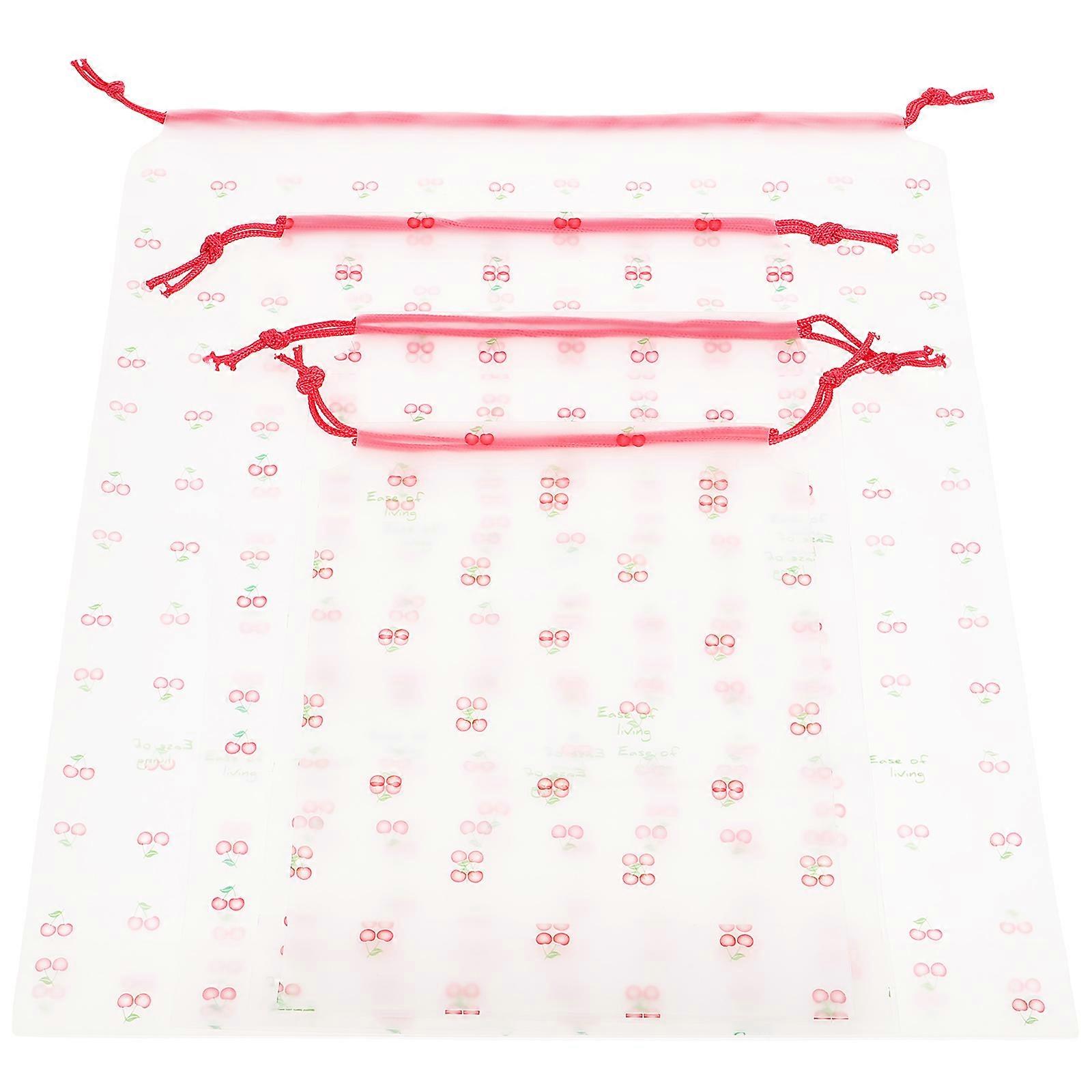 20Pcs Large Foldable Laundry Bag Suitable For Dormitory Travel And Family Use In Rectangular Shape With Convenient Drawstring