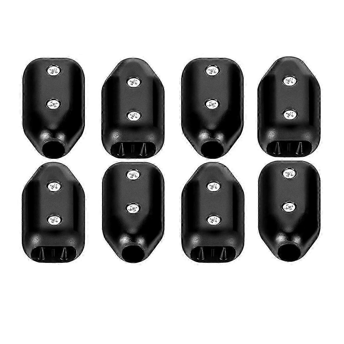8Pcs Rope Clamps, Reusable Rope Clamp 3/8 Inch Plastic Cord Connector