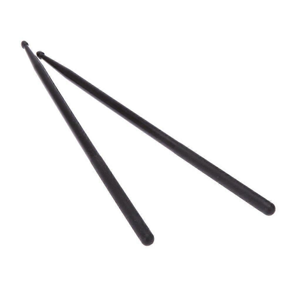 Drumsticks for Drum 2Pairs Nylon Lightweight Professional Black
